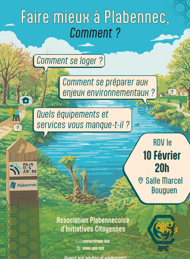 Soirée APIC : Faire mieux à Plabennec, comment ?